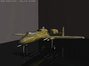 a10 warthog 3D Model