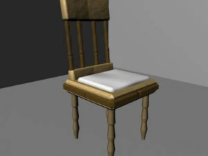 необычный стул 3D Модель