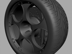lamborghini murcielago wheel Modello 3D