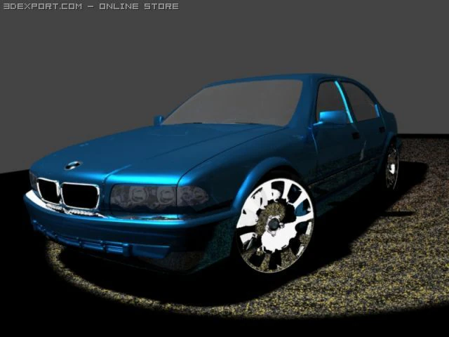 BMW Modèle 3D .c4d .max .obj .3ds .fbx .stl .blend 