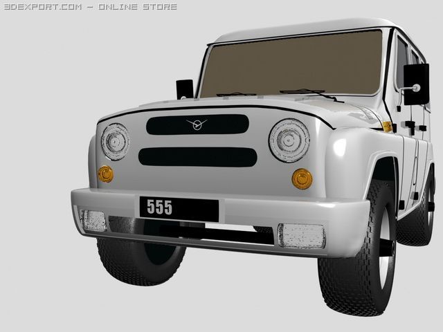 Uaz Hunter 3D Модель In Спортивные 3DExport