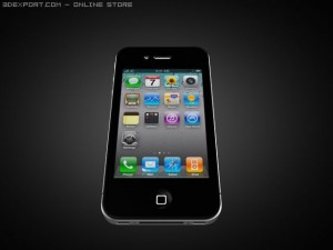 iphone4 Modello 3D