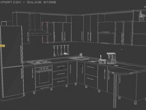 kitchen Model 3D