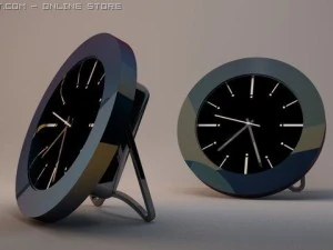 swiza alarm desk clock 3D Model