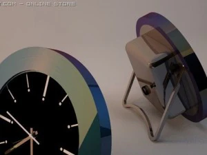 swiza alarm desk clock 3D Model