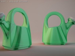 toy plastic watering can Modèle 3D