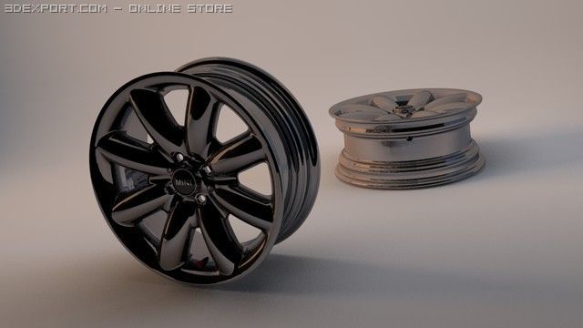 Mini r8517 rim 3D Modell .c4d .max .obj .3ds .fbx .stl .blend 