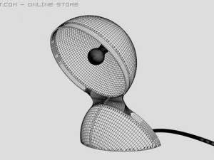 Dalu lamp by vico magistretti 3D Model