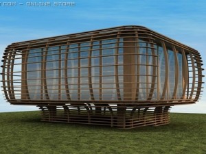 fincube house Modèle 3D