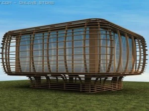 fincube house 3D Model