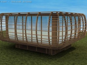 fincube house Modèle 3D