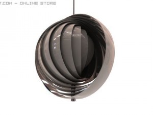 moon lamp by verner panton Modèle 3D