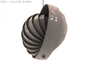 moon lamp by verner panton 3D Model