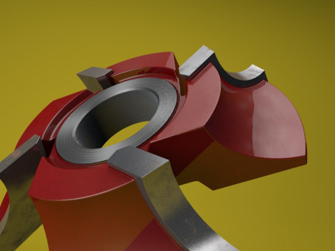 Milling cutters 3D मॉडल