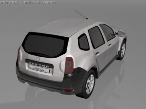 dacia duster 3D 모델