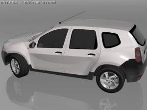 dacia duster 3D 모델