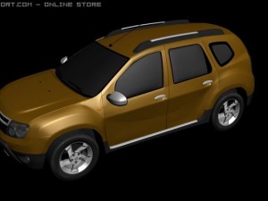 dacia duster laureate Model 3D