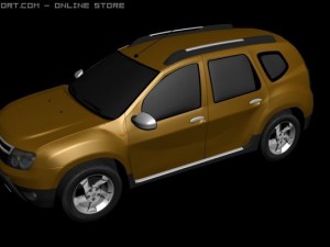 dacia duster laureate 3D Model