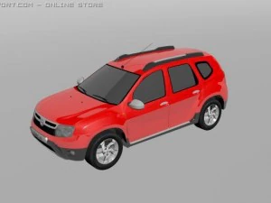 dacia duster laureate 3D Model