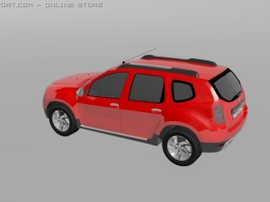 dacia duster laureate 3D Модель