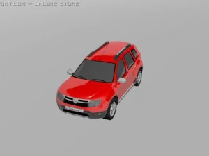 dacia duster laureate 3D Model