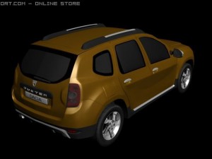 dacia duster laureate 3D Модель