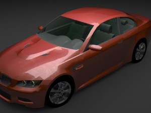 bmw m3 2008 Model 3D