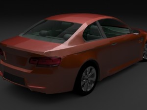 bmw m3 2008 3D Model
