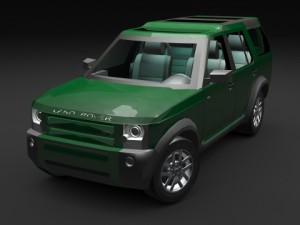 land rover discovery 3 Model 3D