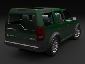 land rover discovery 3 3D Model