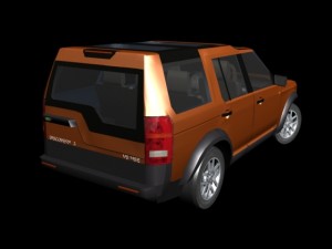 land rover discovery 3 3D Model