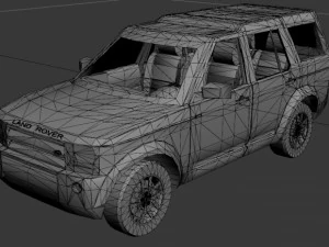 land rover discovery 3 3D Model