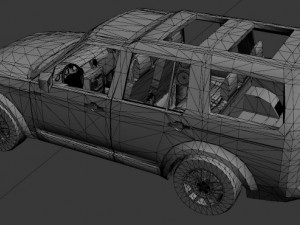 land rover discovery 3 3D Model