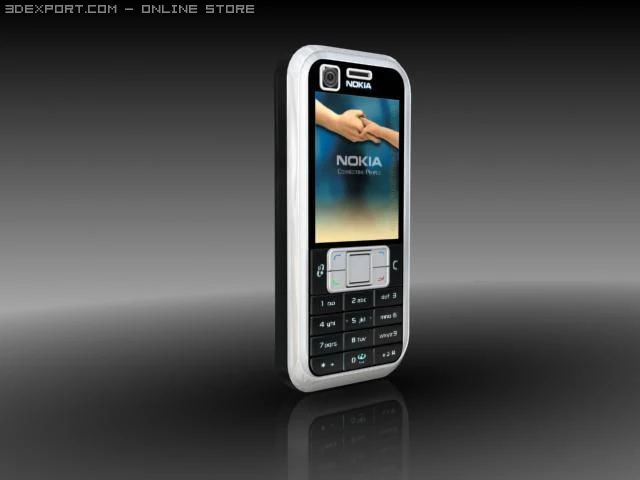 nokia 6120 classic 3D Model .c4d .max .obj .3ds .fbx .stl .blend 