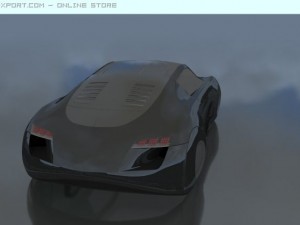 audi rsq 3D 모델