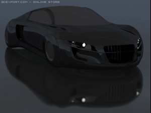 audi rsq 3D 모델