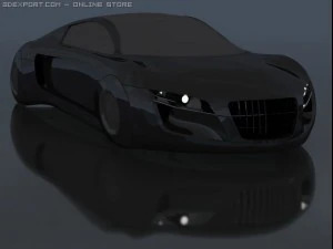 audi rsq Modelo 3D