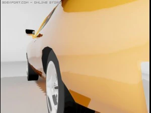 ford falcon xb 351 gt coupe 1973 3D Model