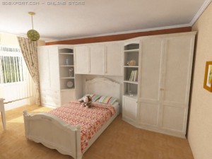 kid room 3D 模型