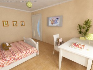 kid room 3D 模型