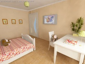 kid room 3D Model