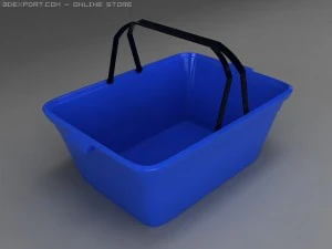 Warenkorb 3D Modell