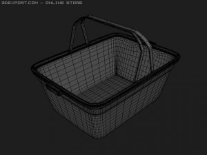 shopping cart 3Dモデル