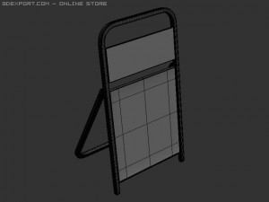 advertising board Modelo 3D
