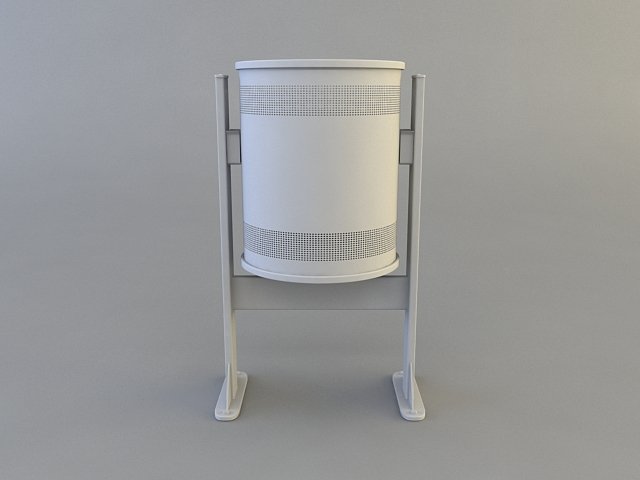 Trash can v1 3D Model in Parts 3DExport