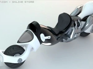 next gen motorcycle 3D Model