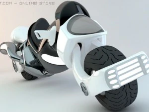 next gen motorcycle 3D Model