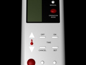 air conditioner remote control Modello 3D