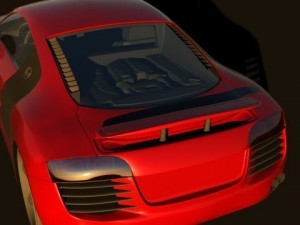 audi r8 3D Model