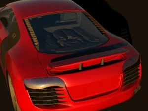 audi r8 3D Model